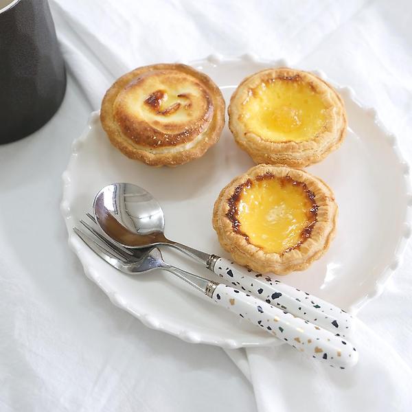  유자 에그타르트 60g 12개입 수제 카페 디저트 빵 아이들간식