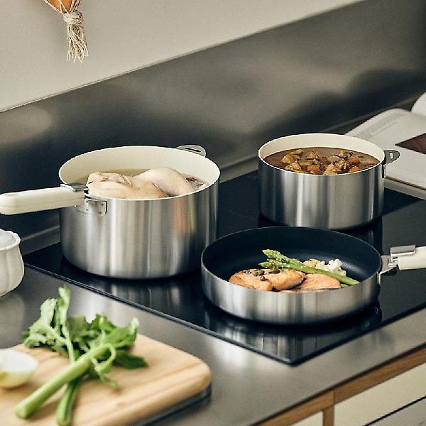  [모도리] 소담 스텐 쿡웨어 4종 + 멀티 핸들 세트