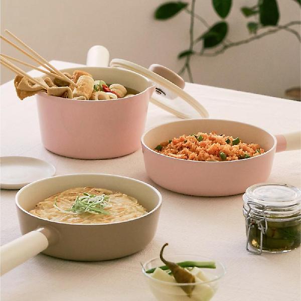  [모도리] 아담한  냄비+궁중팬 2종 세트