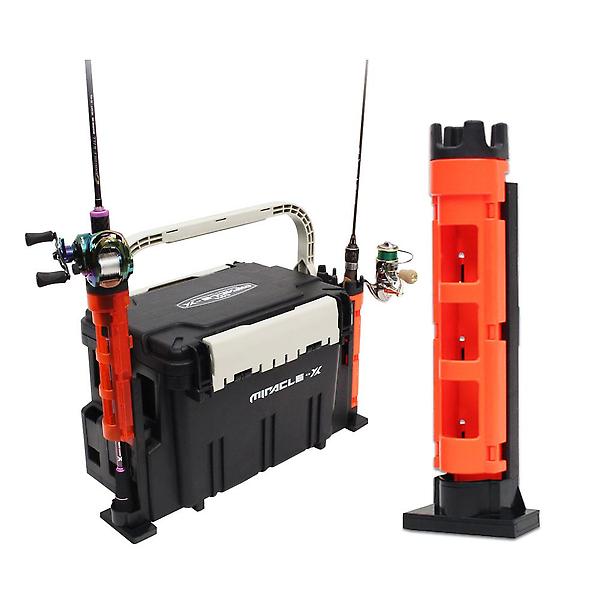  미라클 태클박스 높이조절 로드홀더 소형 오렌지 거치