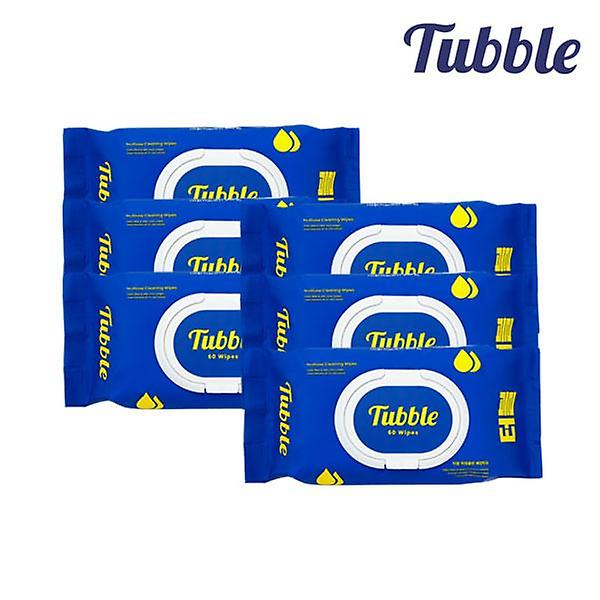  [터블] 파워클린 다목적 세정티슈 (60매 x 6개)