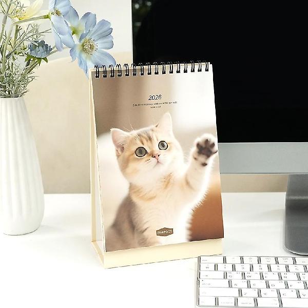  고양이의 하루 2026년 탁상 달력 캘린더