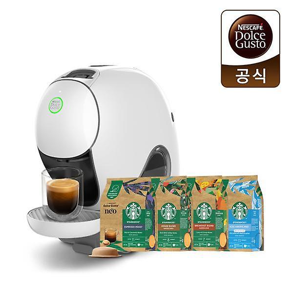  [돌체구스토] 머신 네오 카페 화이트+12입 스벅 네오 커피캡슐 3박스 (4종 택1)