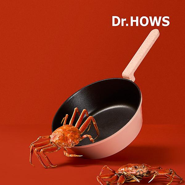  닥터하우스 키토산 항균 코팅 궁중팬 웍 24cm (인덕션 가능)