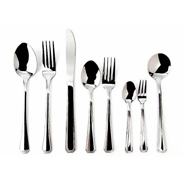  킹센스 커트러리 라인 스텐 케이크 포크 미니 과일포크