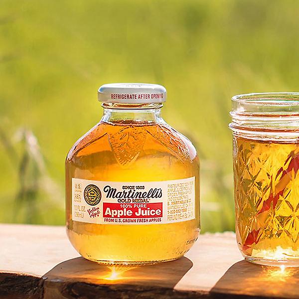  마르티넬리 골드메달 애플주스 296ml 24개 사과주스 애플데이 학교행사
