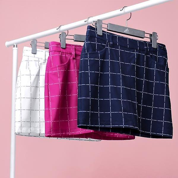  아디다스 SS 아디크로스 체크 프린트 스커트