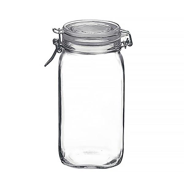  보르미올리 피도 밀폐용기(투명) 1,500ml 유리병 잼병 원두보관