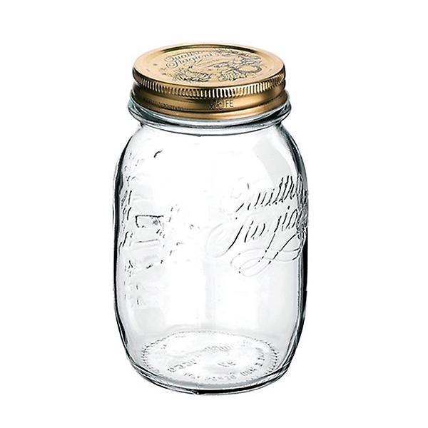  보르미올리 콰트로 1,000ml 밀폐용기 유리병 잼병