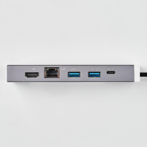  스마트키퍼 SMH02 USB-C 멀티허브 5in1 도킹스테이션 HDMI 4K RJ45 PD60W 맥북 노트북