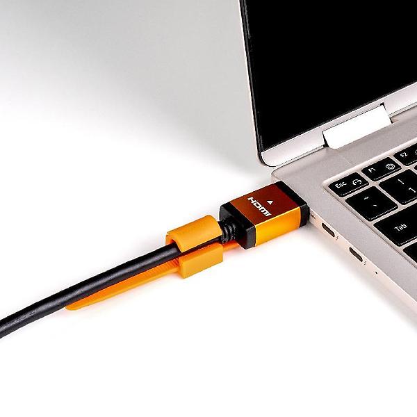  스마트키퍼 HDMI 케이블 이탈 분리 방지 락 방송장비 회의실 스튜디오