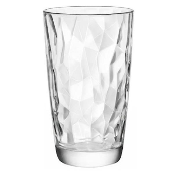  보르미올리 다이아몬드 쿨러 하이볼잔 470ml 6P 유리 맥주잔 주스컵