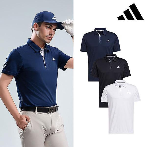  아디다스골프 스포츠 퍼포먼스 드라이브 남성 반팔 카라티셔츠 + 아디다스 양말 GJ7230 GJ7231