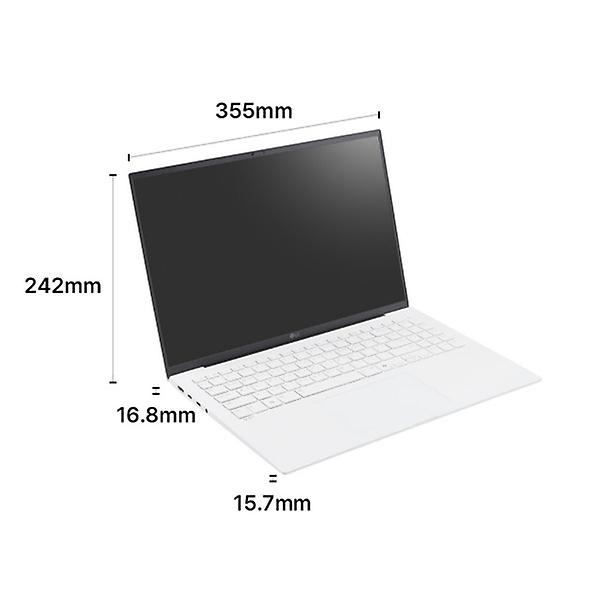  [신모델] LG그램 40.6cm(16인치) 베이직 울트라5 16/512G 16Z90T-G.AA5DK