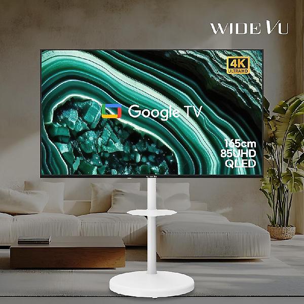  와이드무빙뷰 삼탠바이미 셋트 QLED 215cm(85인치) UHD 4K 스마트 이동식 TV 삼텐바이미 셀프설치가능