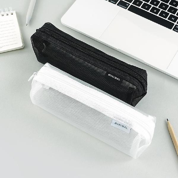  미니멀 매쉬 파우치