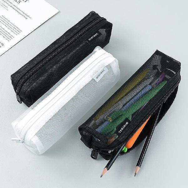  미니멀 매쉬 파우치