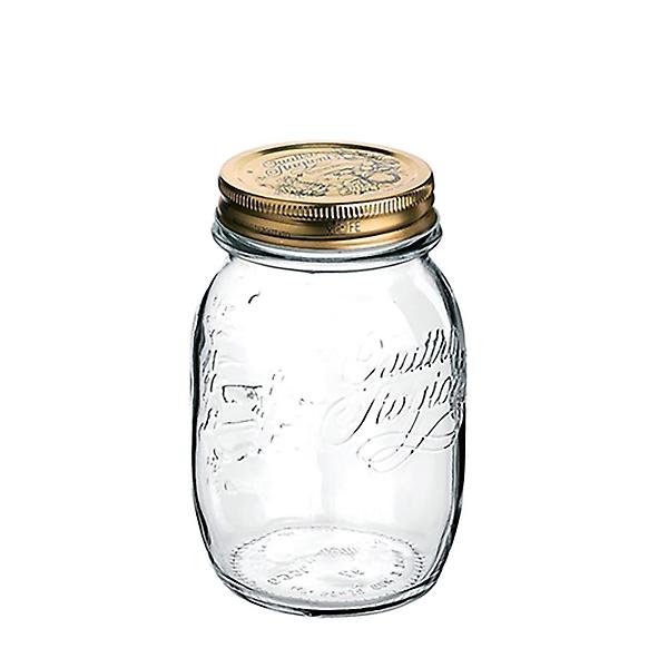  보르미올리 콰트로 500ml 밀폐용기 유리병 잼병