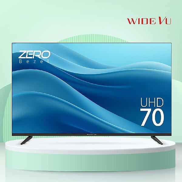  와이드뷰 177cm(70인치) UHD 4K 중소기업TV EKW70UT1 기사방문 스탠드 설치 무료