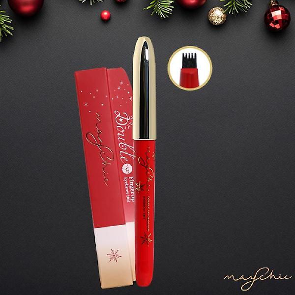  메이시크 더블업 핑거팁 아이브로우 틴트 다크브라운 (겨울 에디션)