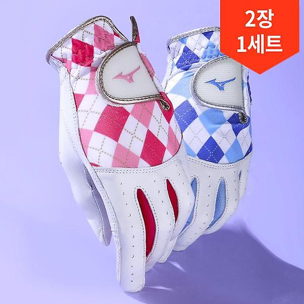  2장 1세트/미즈노 LADY 프리미엄 45GW61342 골프장갑