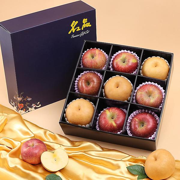 [자연예서] 명품 혼합 3호 과일선물세트(사과6+배3)