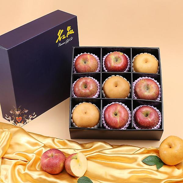  [자연예서] 명품 혼합 3호 과일선물세트(사과6+배3)