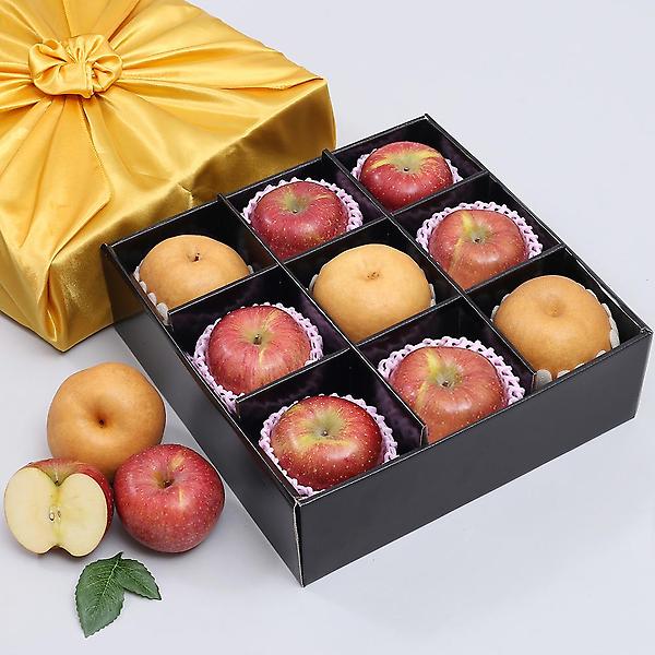  [자연예서] 명품 혼합 3호 과일선물세트(사과6+배3)