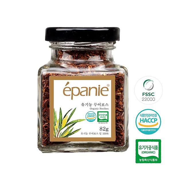  에빠니 유기농 허브차 루이보스티 유리병(대) 82g 허브티 임산부 카페인없는차