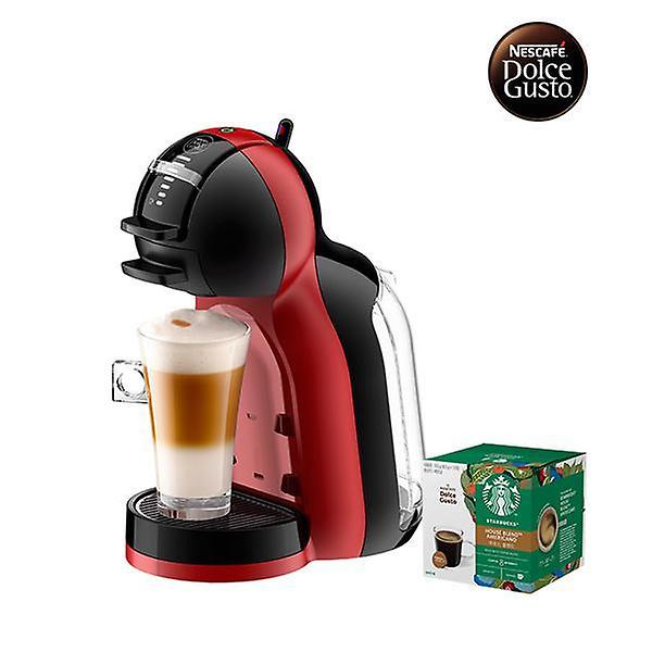  [네스카페 돌체구스토] 커피머신 미니미 피아노블랙&체리레드+12입 스타벅스 커피캡슐 1박스(하우스블렌드)