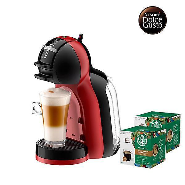  [네스카페 돌체구스토] 커피머신 미니미 피아노블랙&체리레드+12입 스타벅스 커피캡슐 2박스(하우스블렌드)