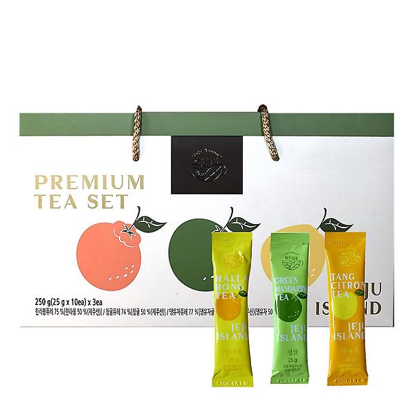  [제주담움] 과실차 스틱 3종 선물세트(한라봉차/청귤차/댕유자차) (각25g x 10포)