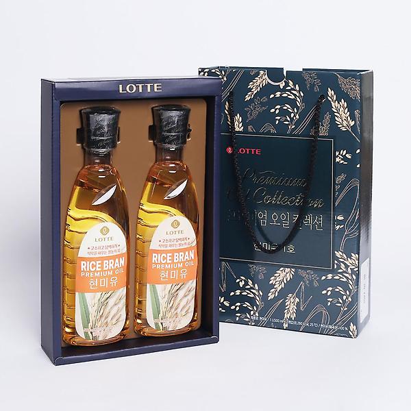  [롯데푸드] 오일 컬렉션 현미유 1호 식용유 명절선물세트