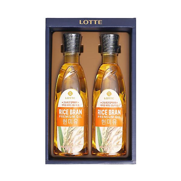  [롯데푸드] 오일 컬렉션 현미유 1호 식용유 명절선물세트