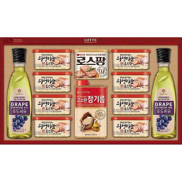  [롯데푸드] 의성마늘 로스팜 1-1호 롯데햄 설날추석 명절선물세트