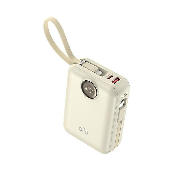  [알로코리아] 대용량 일체형 미니 고속충전 보조배터리 2008PD [20000mAh]