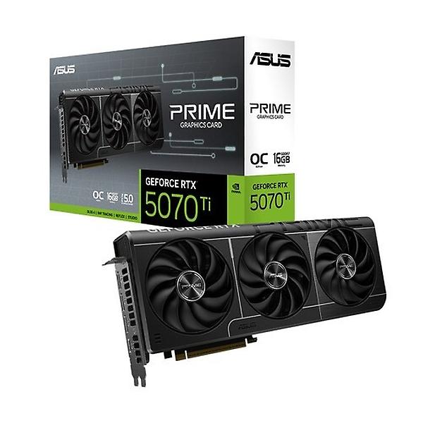  [ASUS] PRIME 지포스 RTX 5070 Ti OC D7 16GB 인텍앤컴퍼니