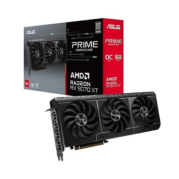  [ASUS] PRIME 라데온 RX 9070 XT OC D6 16GB 인텍앤컴퍼니