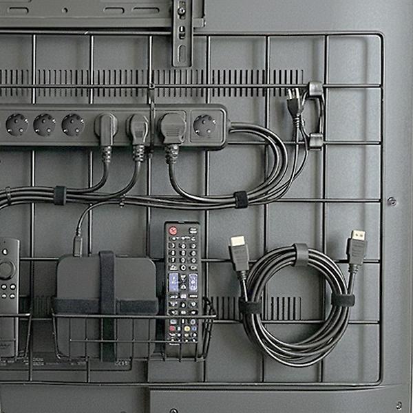  이지마운트 TV 후면 정리 패널 메쉬망 SMN-03