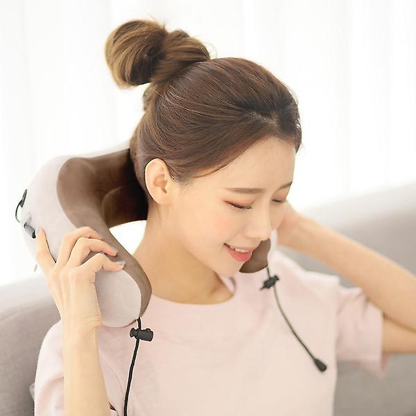  여행용 목베개 메모리폼 무선 마사지기 낮잠 쿠션 안마기 소울메이트 MD-002