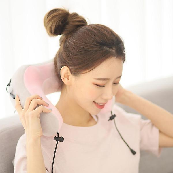  여행용 목베개 메모리폼 무선 마사지기 낮잠 쿠션 안마기 소울메이트 MD-002