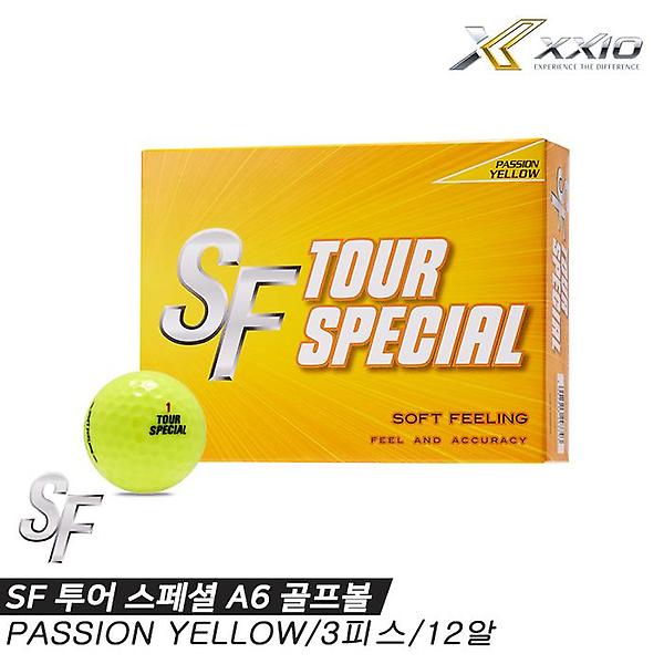  [던롭스포츠코리아정품]2022 젝시오 SF TOUR SPECIAL(투어 스페셜) 골프볼/골프공[패션옐로우][2피스/12알]
