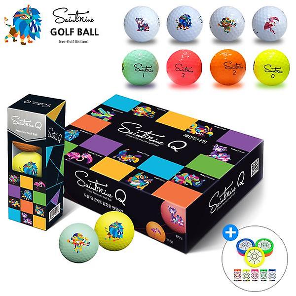  세인트나인 Q 골프공12알+수평볼마커