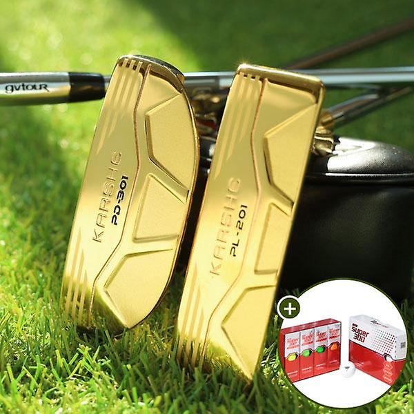  골프공 포함/지브이투어 카르쉐 PL201 PD301 프리미엄 골드 퍼터