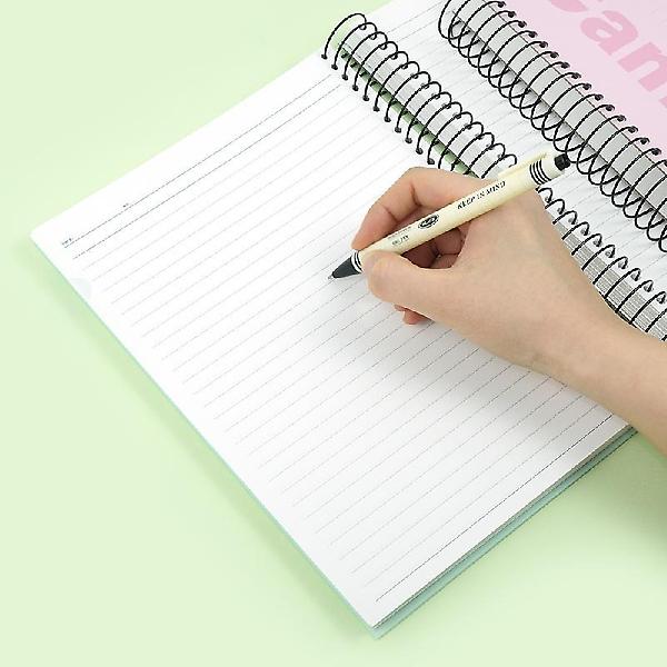  파스텔 캠퍼스 두꺼운노트