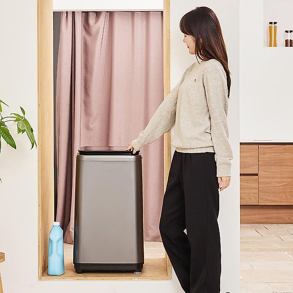 [에스틸로/ILW-330THT] 소형 미니 삶음 아기 세탁기 PRO 3Kg 티타늄 그레이