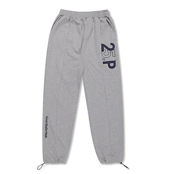  25P 센스 로고 스웨트 조거 팬츠 25PU3SPTGR