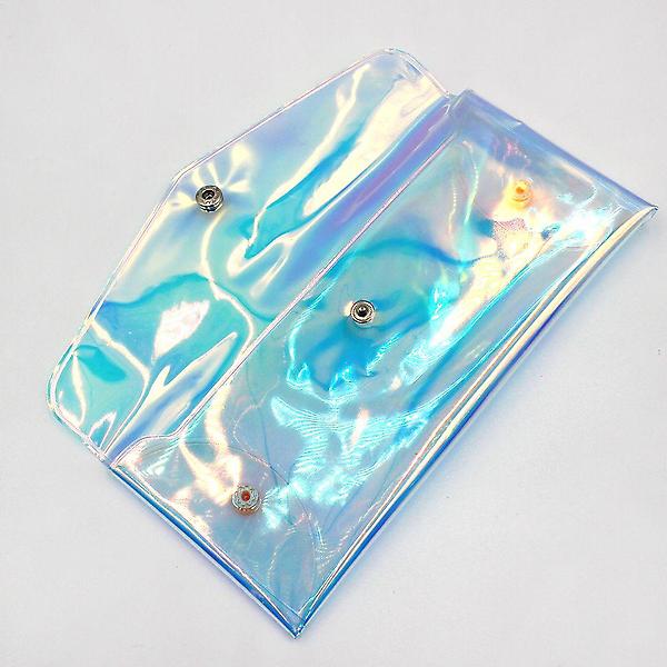  투명 투명필통 필통 홀로그램