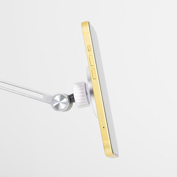  맥세이프 마그네틱 핸드폰 자바라 거치대 누워서 유튜브 침대 항공샷 수직 촬영