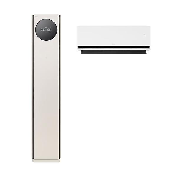  LG AI 오브제컬렉션 타워I 에어컨 2in1 (9시리즈) FQ18GN9BA2 (일반배관) 전국무료배송/기본설치비 포함/실외기 포함